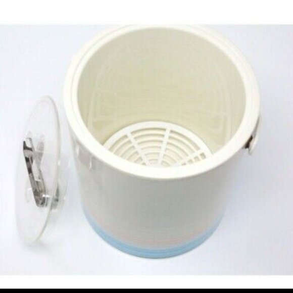 Vintage 1970s Thermo-Serv Ice Bucket with Lid & Handle-LIKE NEW - Picture 2 of 7